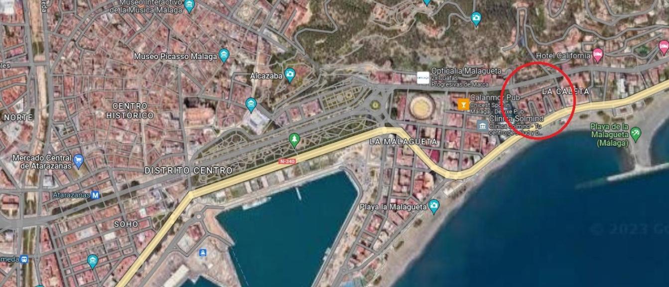 Primera Linea De Playa - Malaga Bagian luar foto